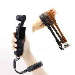Hand Wrist Strap for DJI OSMO Pocket 3 Insta360 X4 Camera PU Lanyard for Osmo Mobile 6 5 4 SE Handheld Gimbal Rope Accessories