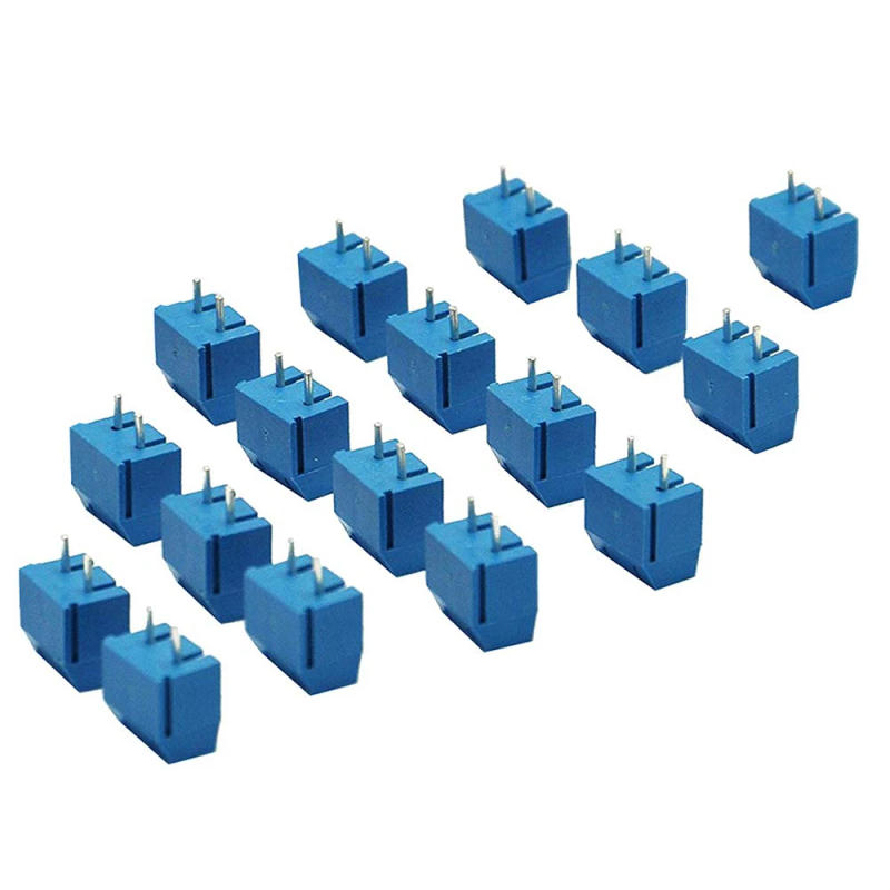 Description Picture 3 of item60Pcs 5Mm Pitch 2 Pin & 3 Pin PCB Mount Screw Terminal Block Connector For Arduino (50 X 2 Pin, 10 X 3 Pin)