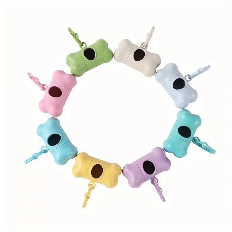 Description Picture 3 of itemWalk-Dog Garbage Bag Box Pet Waste Disposal Holder Dispensers Poop Bags Set Trash Cleaning Supplies Pet Poop Bags Dispenser