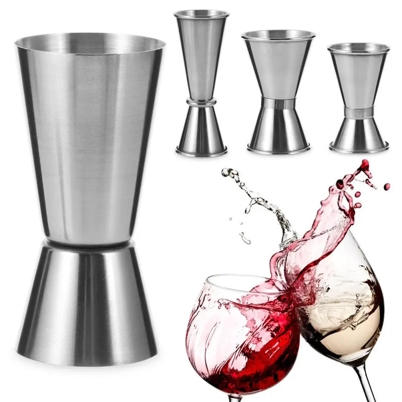 Description Picture 2 of itemDual Shot Measure Cup Stainless Steel Measure Jigger Cocktail Mug Drinking Spirit Barware Kitchen Gadgets Bar Tools