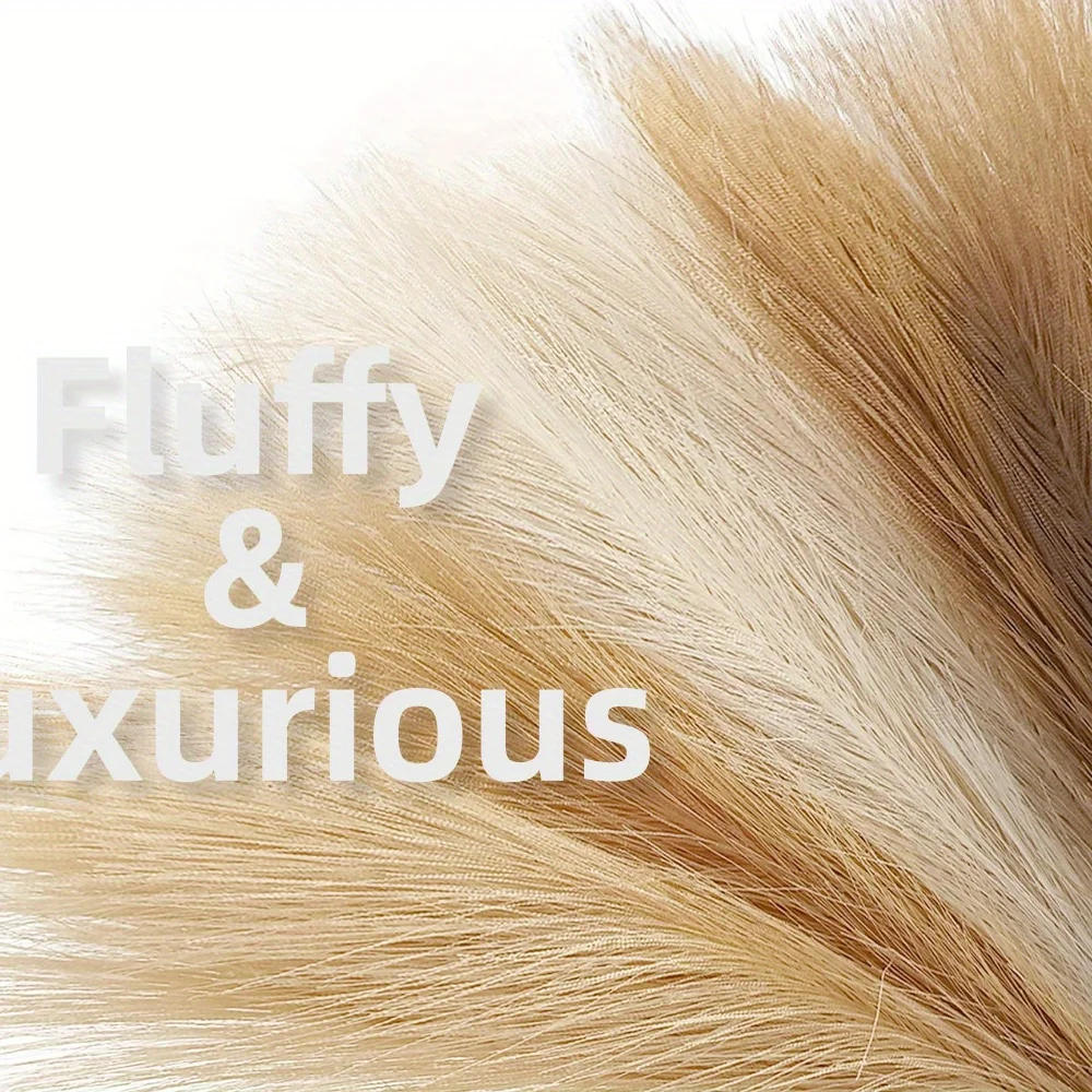 Description Picture 2 of item6PCS Artificial Pampas Grass Decor Flowers Fake Plant Reed for DIY Floral Table Arrange Flower Wedding Home Christmas Decoration