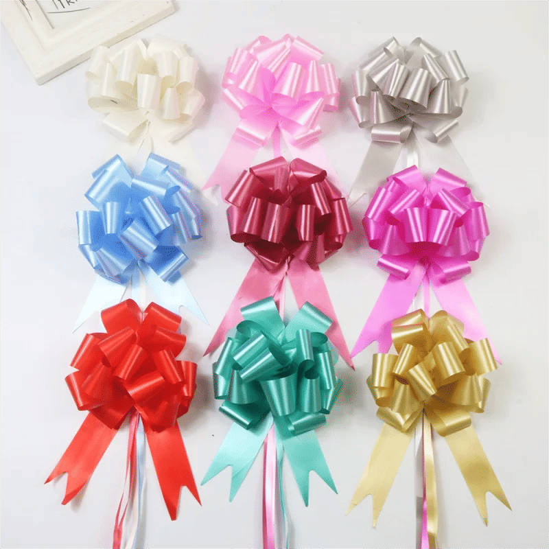 Description Picture 5 of item30Pcs Pull Bows Gift Knot Ribbon DIY Wedding Gift Packaging Ribbons Crafts Home Birthday Party Christmas Decoration Celebrate