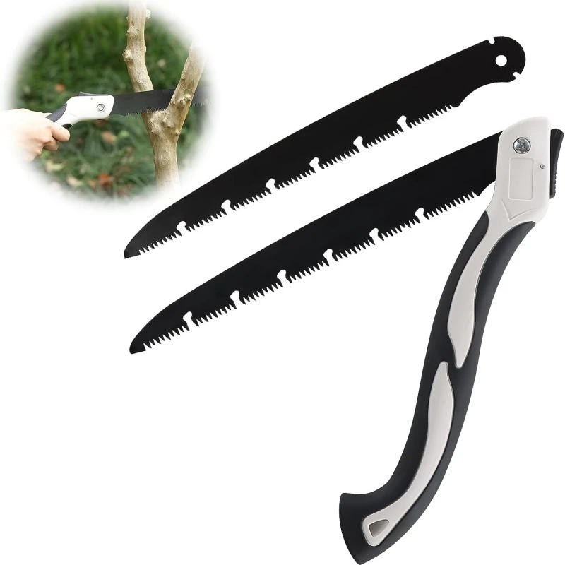 Description Picture 2 of item180/210/250mm Heavy Folding Handsaw Wood Cutting Saw Hand Tools For Camping Wood Cutting Garden Fruit Tree Pruning Handmade