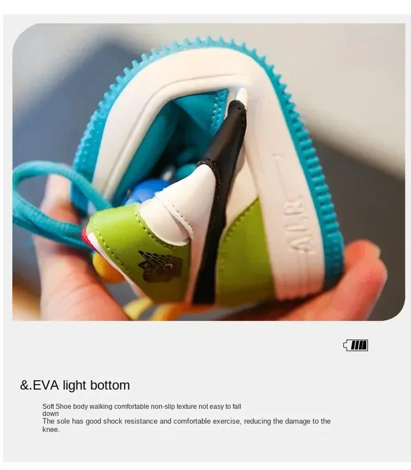 Description Picture 6 of itemChildren Board Shoes New Autumn Comfortable Single Shoes for Kids Casual Shoe Boys Girls Sneakers Zapatillas Niño Zapatos Niña