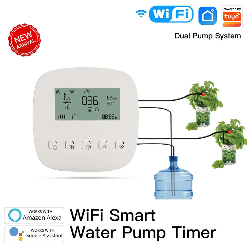 Description Picture 3 of itemWiFi Tuya Smart Watering Machine Automatic Micro-drip Irrigation System Plants Controller System Irrigation Tool Alexa Google