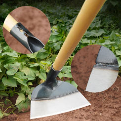 Farm Hoe Agricultural Weeding Hoe Planting Vegetable Gardening Loosening Soil Weeding Tools For Agriculture Tilling