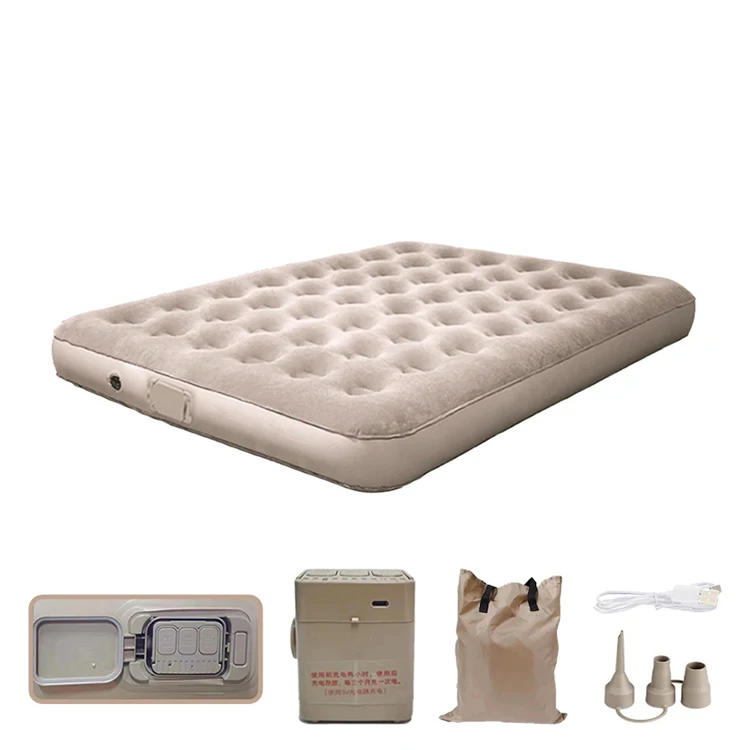 Description Picture 2 of itemInflatable Automatic Air Bed Mattress with Built in Rechargeable Pump