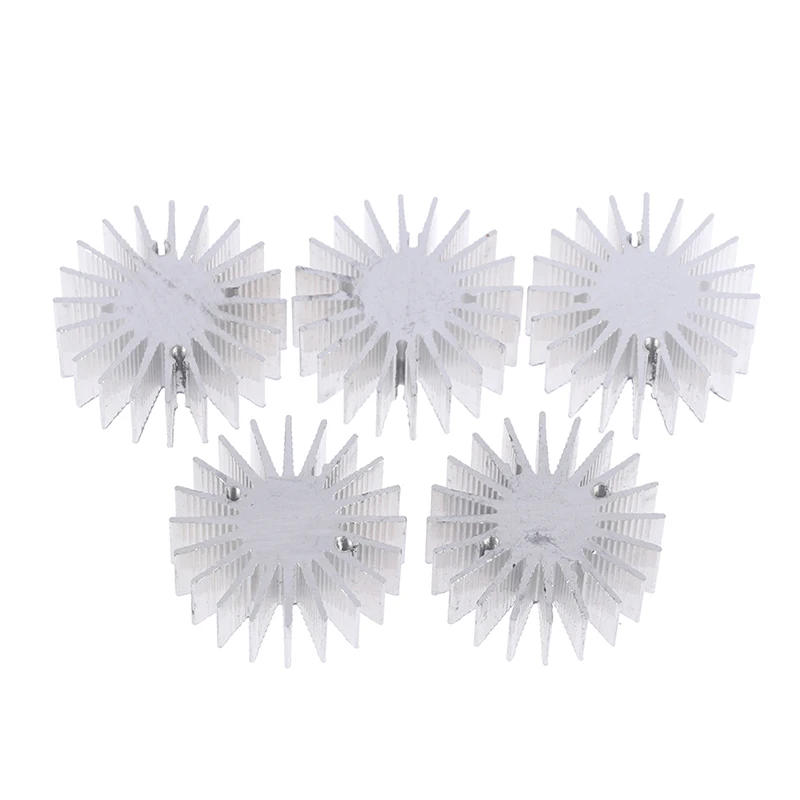 Description Picture 2 of item5PC 1W 3W LED Aluminum Heatsink Radiator For Household Lamp Radiator Replaceabl 36mm Diameter Height 15mm Heat Sink