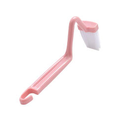 1Pc Curved Toilet Brush Multifunction S-Shape Toilet Scrubber Brush MIni Kids Toilet Brush for Bathroom Cleaning Accessories