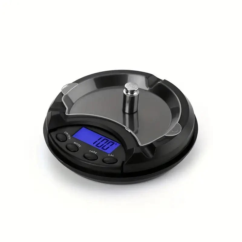Description Picture 3 of itemElectronic Digital Pocket Scale Ashtray Jewelry Gold Diamond Food Tea Weighing LCD Display With Blue Backlight Portable Scales