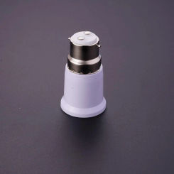 1pcs B22 To E27 Switch Lamp Holder Changeover Cap Fireproof CFL Light Extension Lamp LED Adapter Bulb Converter Holder Sock J8Y7