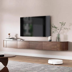 Luxury Support Tv Stands Shelf Storage Cabinet Ps5 Sideboard Wooden High Quality Cabinet Meuble Tv Suspendu Console Furniture