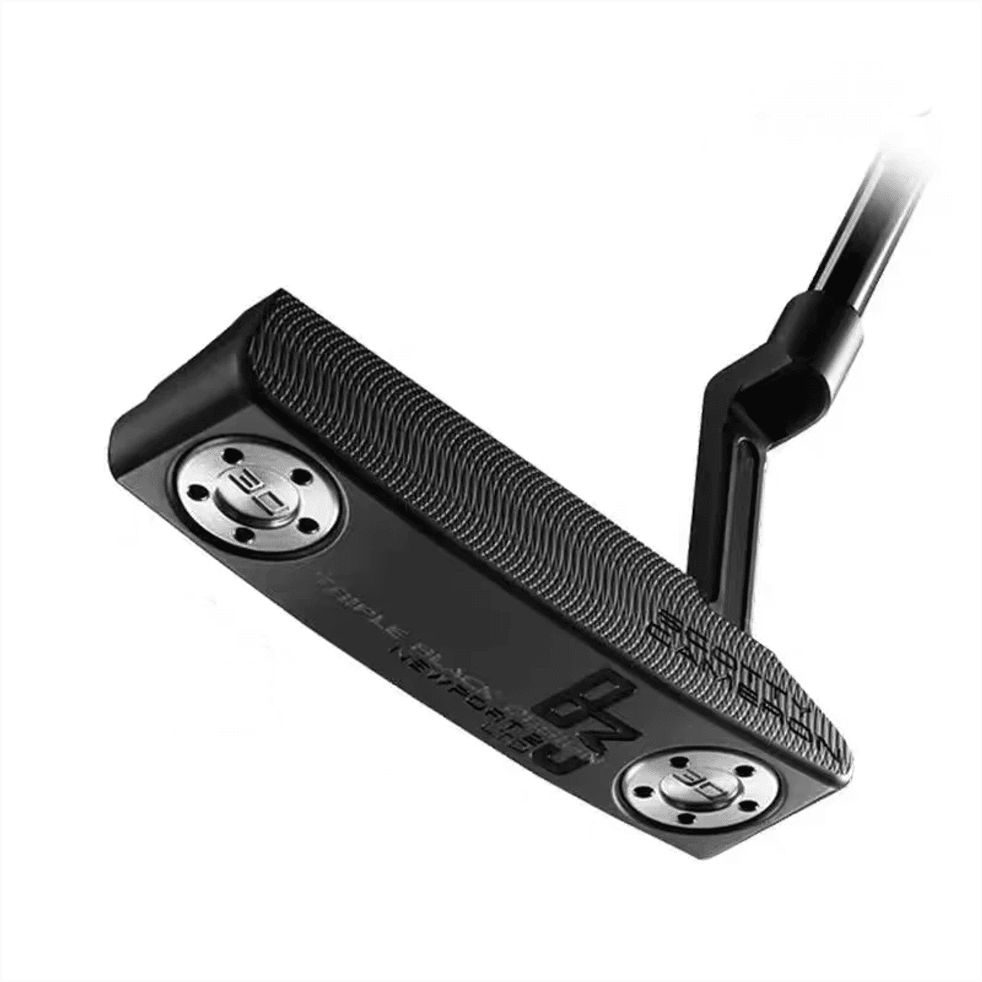 Description Picture 2 of itemGolf Club Black Straight Putter, Overall Black Is Suitable for Men and Women Who Like Black.