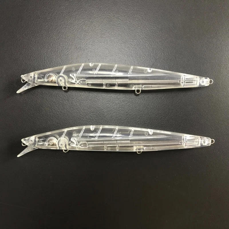 Description Picture 4 of item5Pcs Fishing Minnow Set Unpainted Blanks 145mm 22g Trout Bass Perch Wobbler Jerkbait Plastic Pesca Fishing Tackle Blank 9119