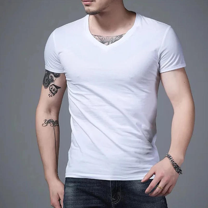 Description Picture 3 of itemVest T-shirt Tank Tops Daily Street Fitness Gym Casual Mens No Elasticity Retro Short Sleeve Simple Slim Fit Male