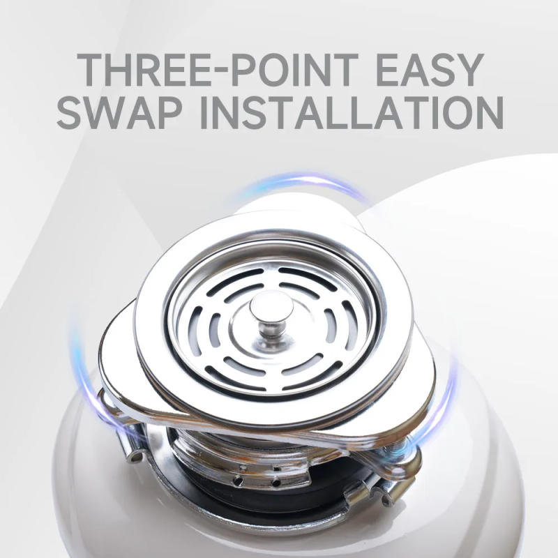 Description Picture 6 of itemEfficient Household Kitchen Waste Disposer Stainless Steel Durable Silent Environmentally Friendly Kitchen Waste Disposer