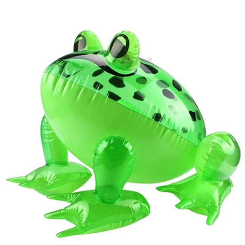 Description Picture 2 of itemGlowing Inflatable Green Bouncing Frog Toad Ballon Jungle Animal Toy Funny Kids Party Gift Birthday Wedding Decoration