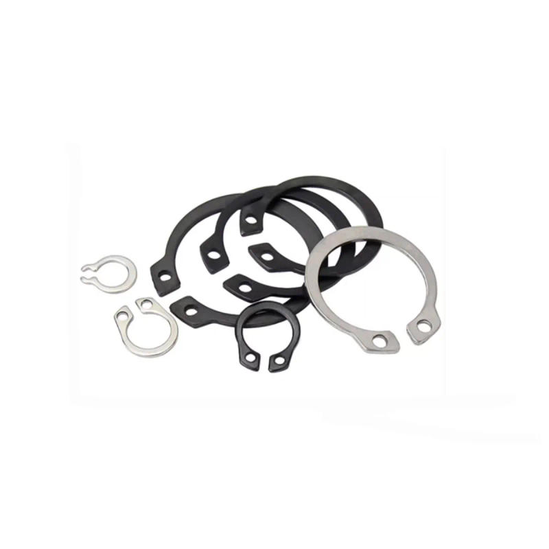Description Picture 4 of item65 Manganese Steel Shaft Retaining Ring, A-Type Shaft Clamp Bearing Elastic Snap Ring / C-Type Snap Ring