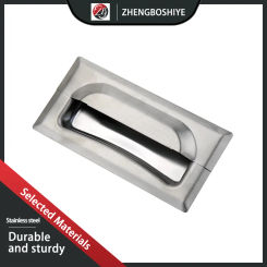 Stainless Steel Cabinet Door Concealed Installation Handle Cover Door Pull Drawer Commercial Hotel Kitchen Stove Accessories