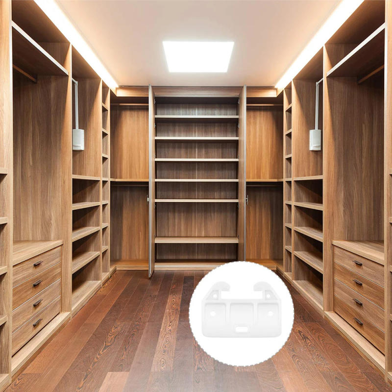 Description Picture 5 of item10Pcs Plastic Drawer Guides Drawer Track Guides Replacement Furniture Parts White