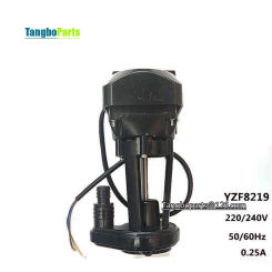 Ice Making Machine Spare Parts 220V 0.25A YZF8219 Water Pump Motor For Ice Maker