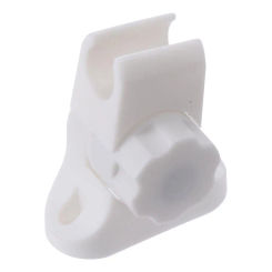 Adjustable White Shower Holder ABS Wall Mount Shower Bracket Handheld Socket Bathroom