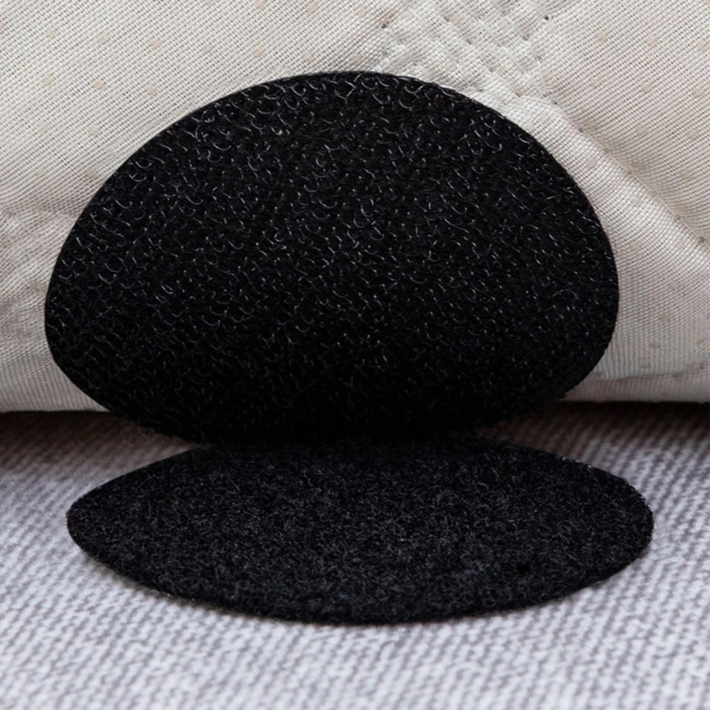 Description Picture 3 of item5/20Pairs Sofa Cushion Fixing Sticker Self-Adhesive Fastener Hook Loop Strips Sofa Mat Bed Sheet Carpet Anti Slip Mat Nylon Tape