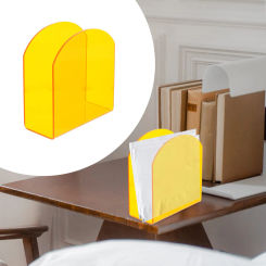 Acrylic Napkin Holder Drink Tray Napkin Dispenser U-Shaped Transparent Tissue Box Napkin Stand for Handkerchief Storage Rack