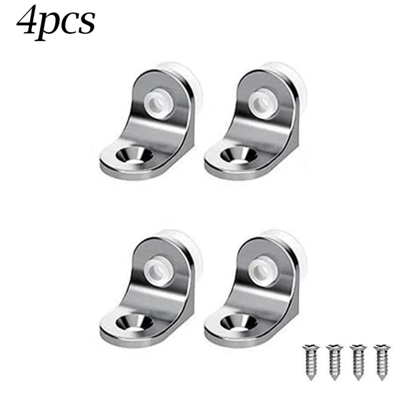 Description Picture 4 of itemGlass Shelf Bracket Support Pegs Pins Wooden Glass Layer Board Fixed Hardware Suction Cup Holder Furniture Partition Bracket