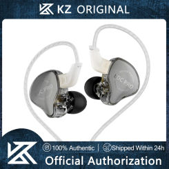 KZ EDC PRO Wired Earphone Large Dynamic Drivers Earbuds HiFi Bass Music Headphone Monitors Earphone With Detachable Audio Cable