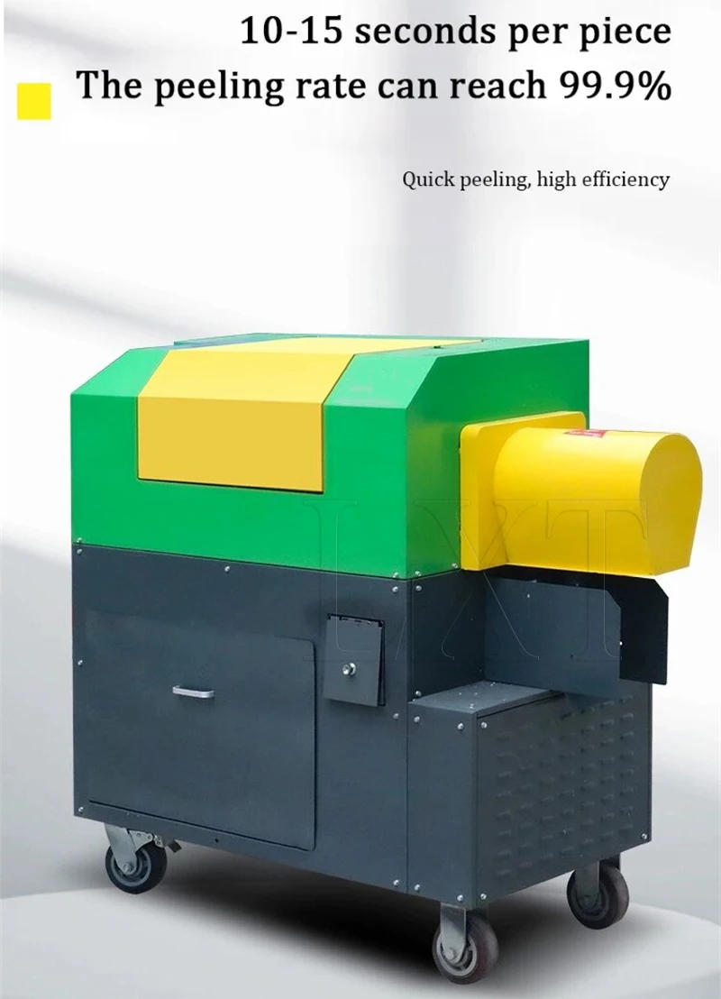 Description Picture 5 of itemFull Automatic Sugarcane Peeling Cutting Machine Electric Sugar Cane Peeler Cutter Machine