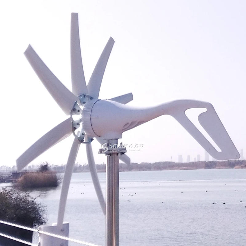 Description Picture 6 of item2000W Small Horizontal Axis Wind Turbine Generator Alternator Real Efficiency 2kw 12v 24v 48v Free Energy Windmill For Homeuse