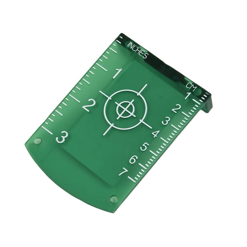 Description Picture 5 of itemAnalysis Instruments Laser Measuring Tools Target Card Plastic Lase Plate Alignment For Green Red Lase Level With Magnetic Base