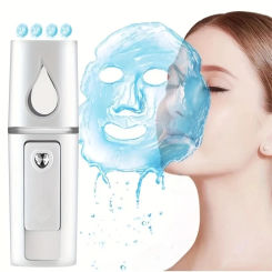 Facial Steamer Portable USB Mini Mister Sprayer Mini Cool Face Mist Steamer Daily Makeup Skin Care