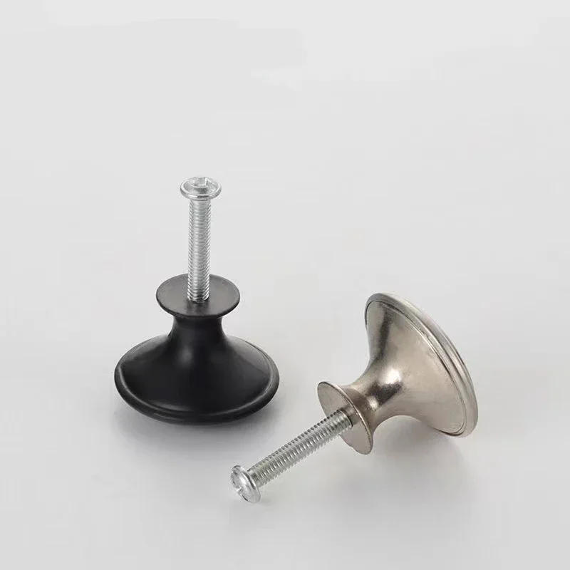 Description Picture 4 of item12Pcs/set Round Cabinet Knobs Stainless Steel Drawer Knobs Kitchen Cupboard Pull Handles Furniture Hardware Accessories