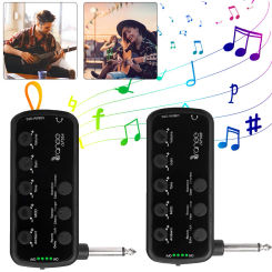 Multi-Effects Amp USB Chargable Recording Headphone Mini Amplifier Acoustic Overdrive Distortion Tone Speakers Combo Amplifier