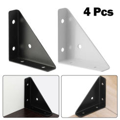 4Pcs Right Angle Corner Bracket Heavy Iron Protector Stand Solid Support For Furniture Hardware Home Decoration Accessories