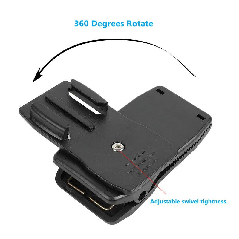 Description Picture 6 of item4 in1 Backpack clip fixed bracket with J-shaped base frame screw for DJI osmo Pocke/ Pocket 2 camera gimbal camera accessories