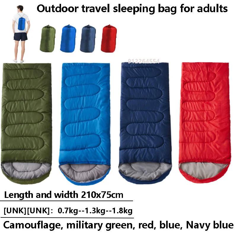 Description Picture 2 of itemLightweight Waterproof Sleeping Bag Ultra Light Cotton Sleeping Bag Winter Sleeping Bag Outdoor Camping Sleeping Bag