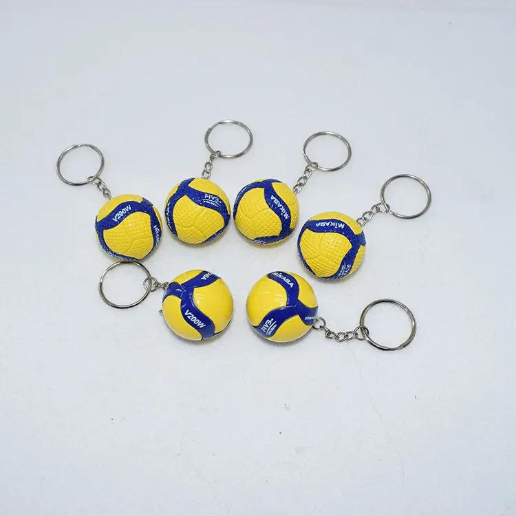 Description Picture 6 of itemMIKASA Volleyball Keychain 3.8CM Hard PVC Pendant Competition Prize Business Gift Personalized Volleyball Pendant