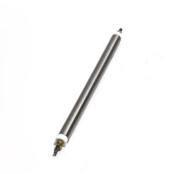 220V Dry Heating Element 28mm Straight Type Finned Heater  Stainless Steel  Dia. 16mm 300-600mm Length 300-600W For Dryer