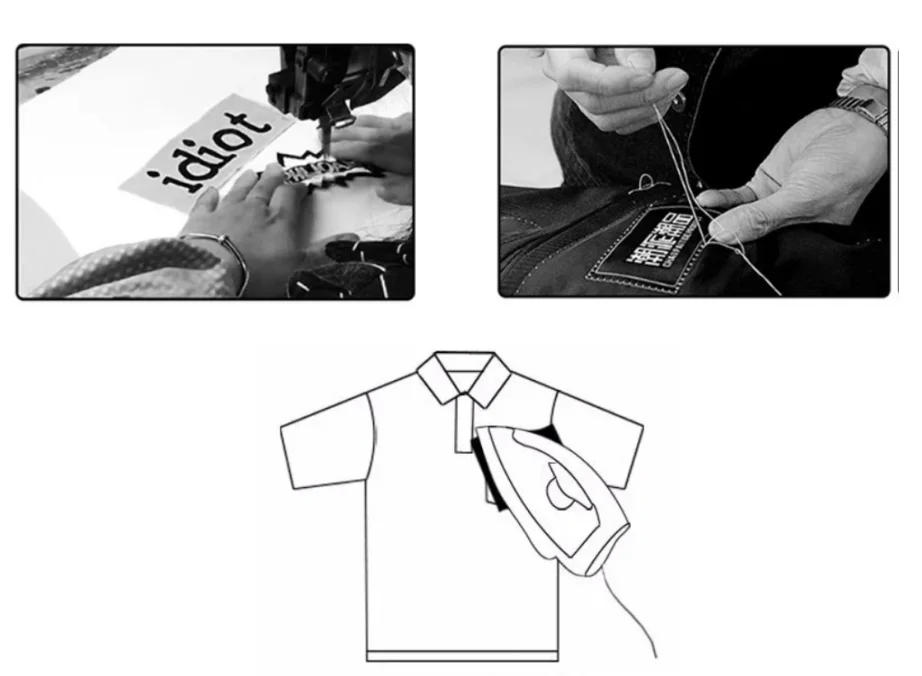 Description Picture 4 of itemPizza Patches for Clothing Iron On Embroidered Sew Applique Cute Patch Fabric Clothes Badge Garment DIY Apparel Accessories