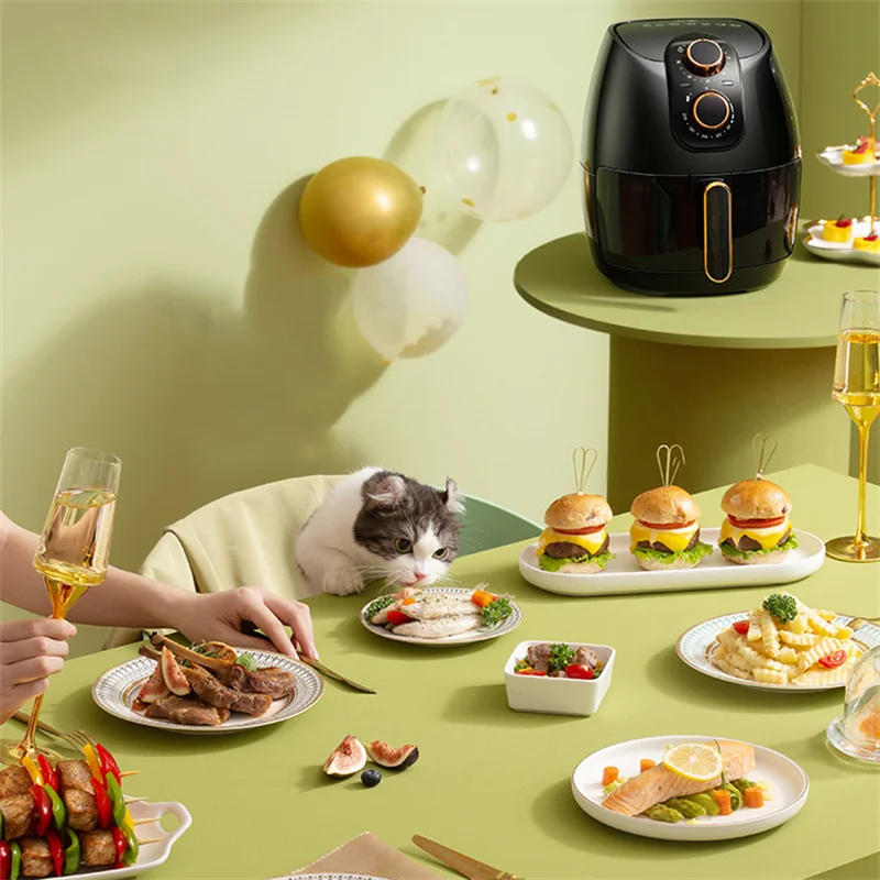 Description Picture 6 of itemHome Air Fryer Without Oil Large Capacity Smart Multi-function Electric Deep Fryer Chicken Frying Machine Kitchen Accessories