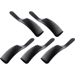 5 Pcs Arc Comb Flat Hairstyle Curved Haircut Hairdressing Cutting Combs Major Styling Clipper