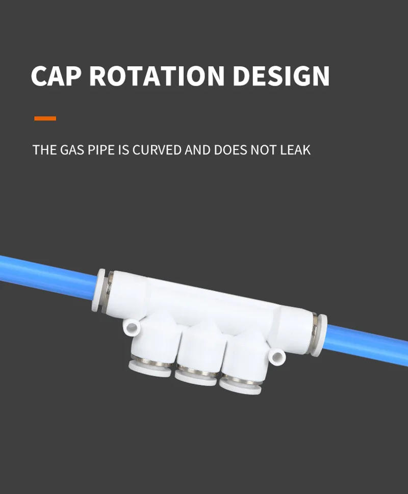 Description Picture 5 of itemYadeke type five ventilation dynamic joint PK 4mm 6mm 8mm 10mm 12mm air hose joint pneumatic quick connector