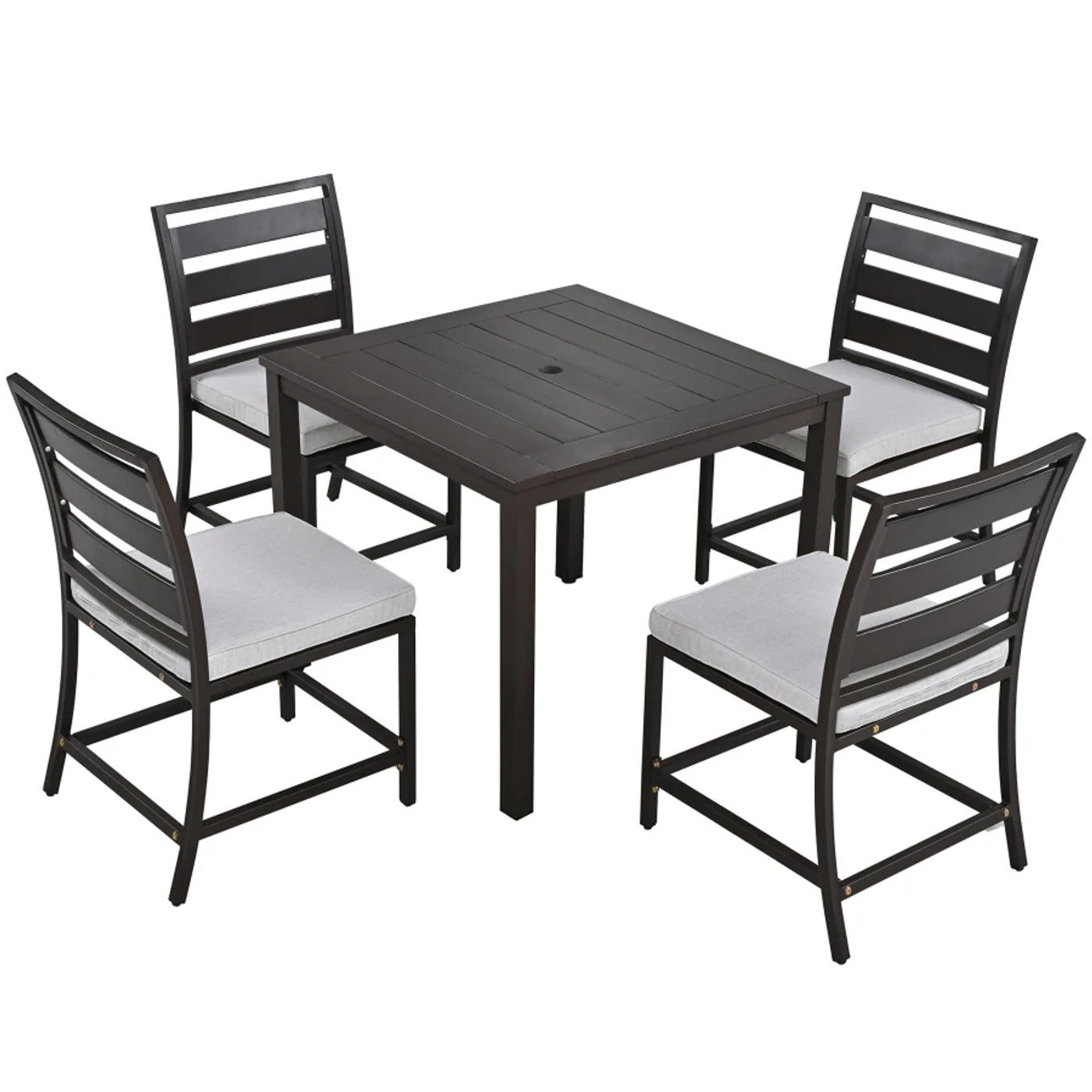 Description Picture 5 of itemUnique Design Outdoor Four-person Dining Table And Chairs,With Excellent Quality,Are Suitable For Courtyards, Balconies, Lawns