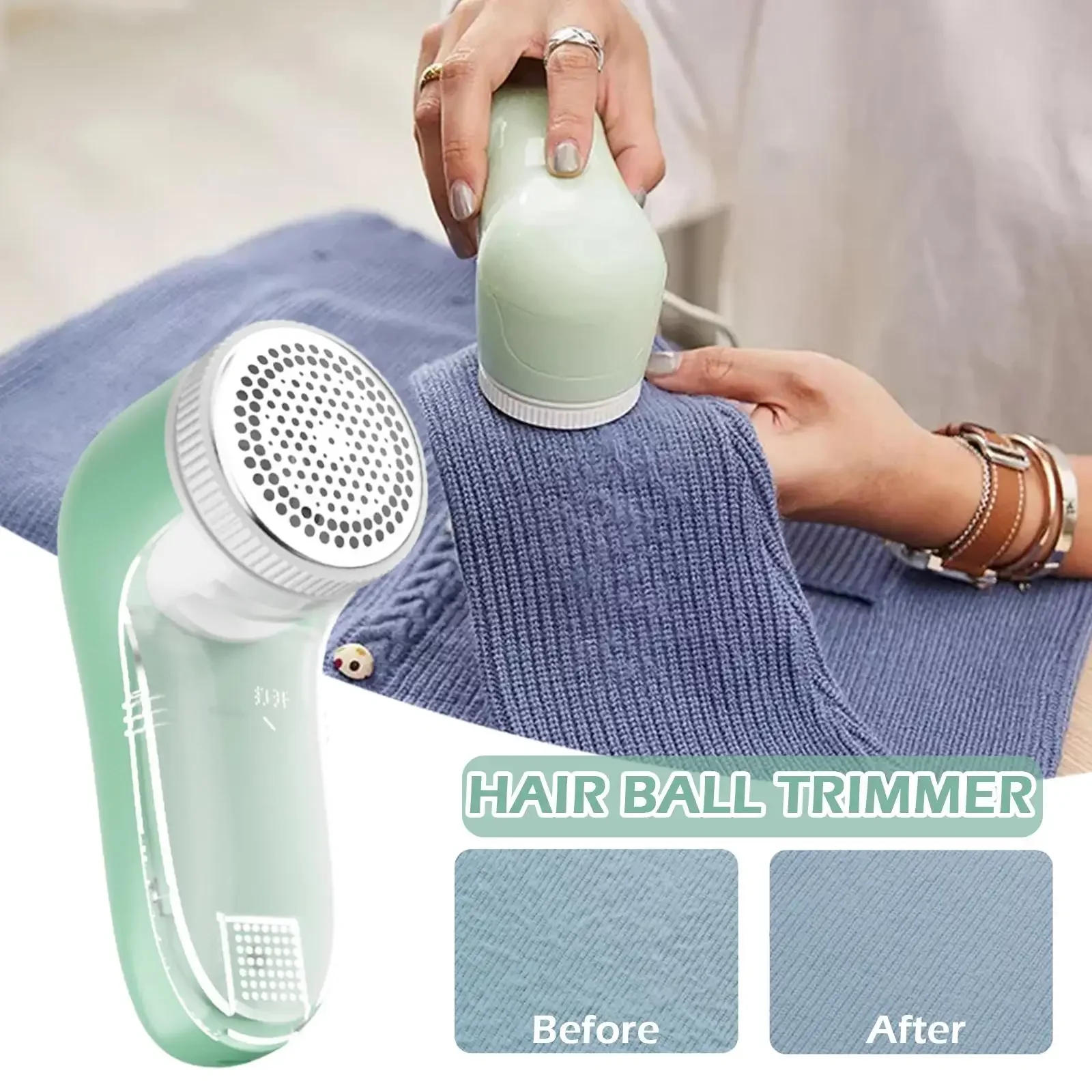 Description Picture 3 of itemFabric Lint Remover Professional Removes Lint From Clothes Cleaning Roller Home Clothing Shaver Portable Electric Household