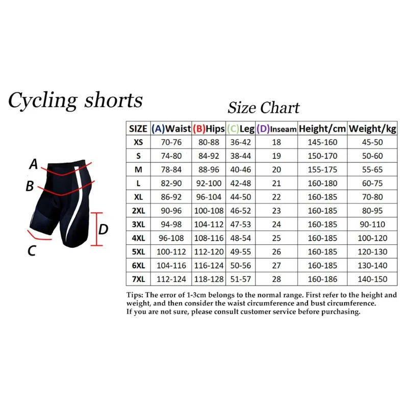 Description Picture 2 of itemCycling Short Biker Bib Shorts Men Mtb Downhill with Gel 2023 New