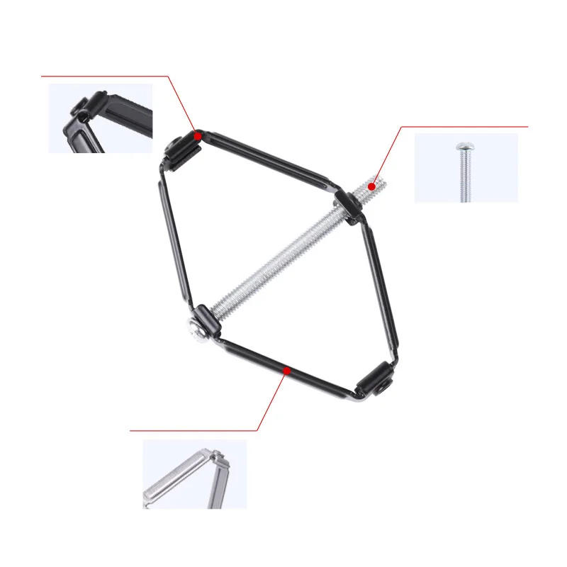 Description Picture 2 of item2Pcs 86/118 Cassette Repairer Dark Box Repair Screw Switch Old Socket Box Wall Repair Box Support Rod Electrician Accessories