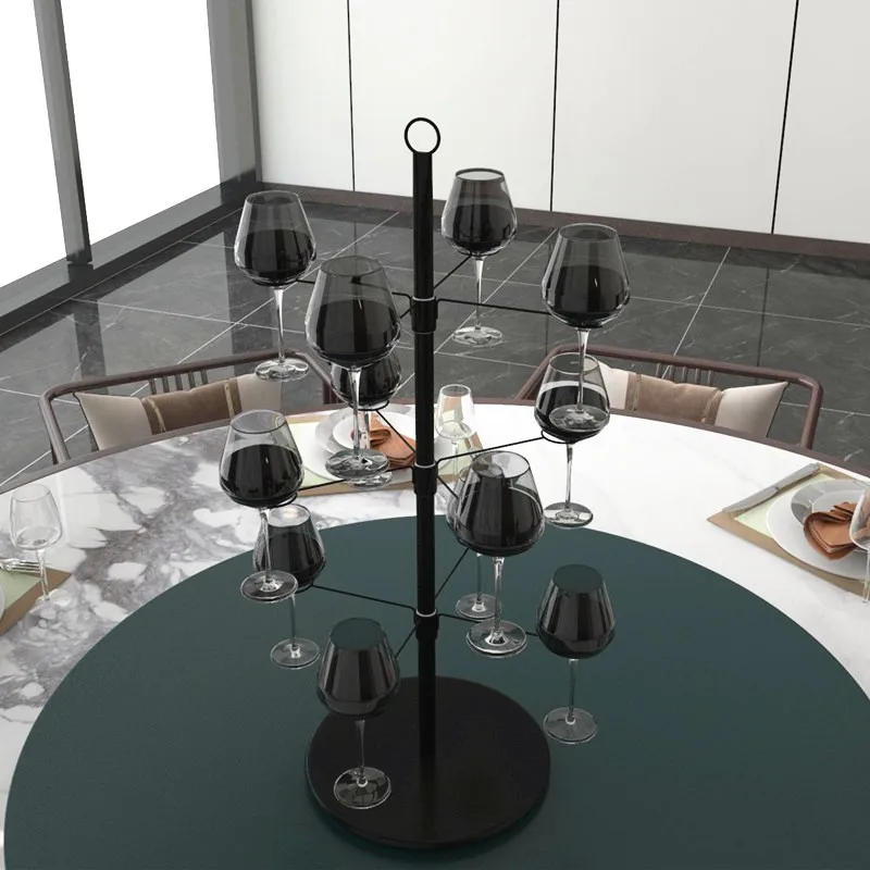 Description Picture 2 of itemCocktail Tree Stand Wine Glass Display Drinks Holders Champagne Cocktails Martini Cocktail Wine glass holder Wine glass storage